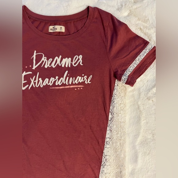 HOLLISTER GRAPHIE TEE, WOMEN, MEDIUM - Picture 4 of 6